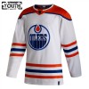 Camisola Edmonton Oilers Blank 2020-21 Reverse Retro Authentic - Criança